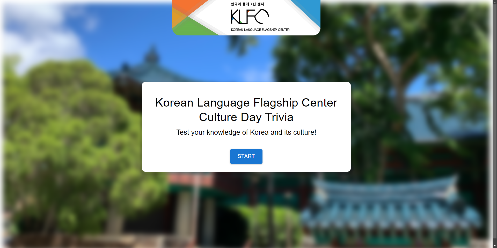 KLFC Trivia Start